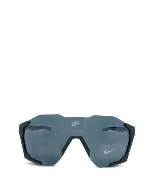 Nike Blue Charged Shield Sunglasses