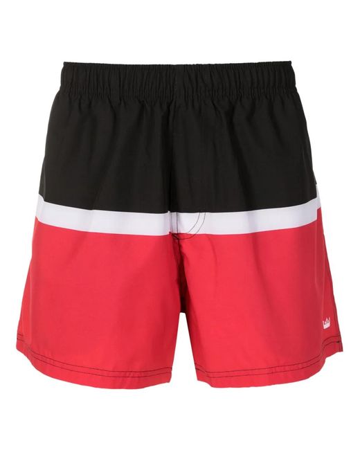 Osklen Badeshorts Mit Stretchbund in Black für Herren