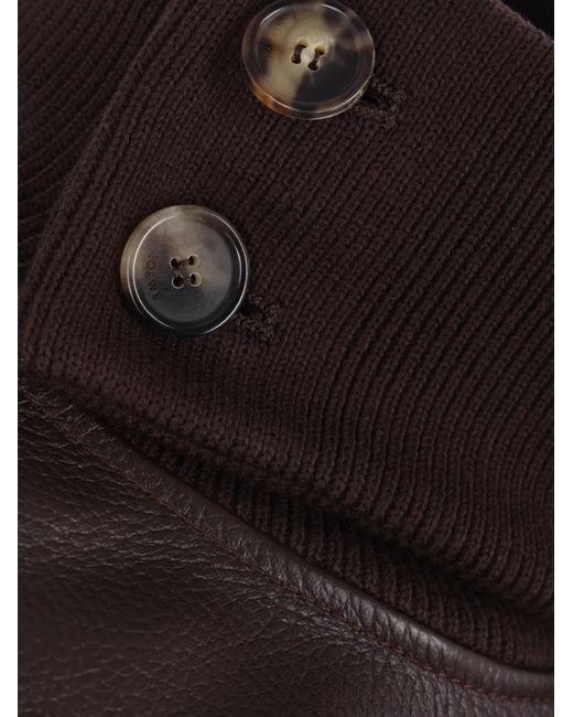 Loewe Brown Zip-Fastening Jacket for men