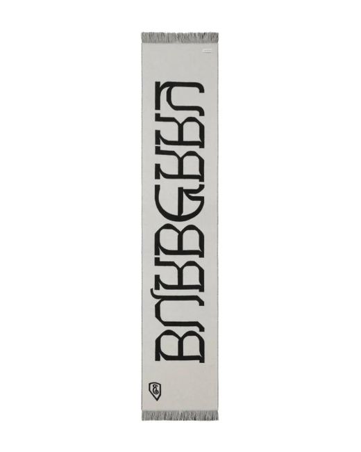 Sciarpa Con Logo di Burberry in Black