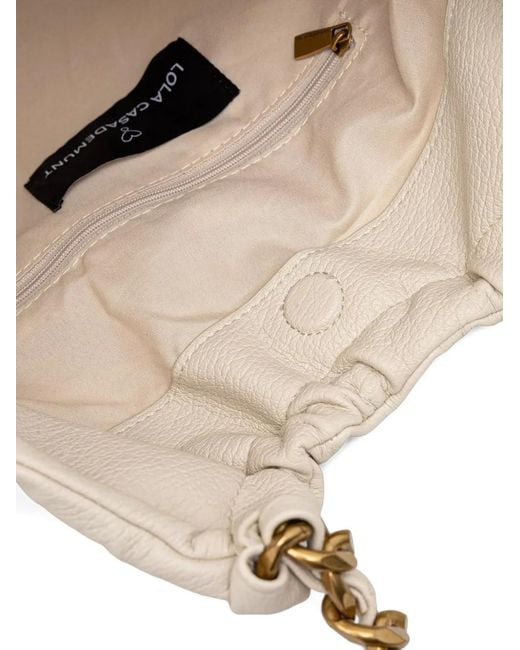 Lola Casademunt White Sac Cabas À Détail Animalier