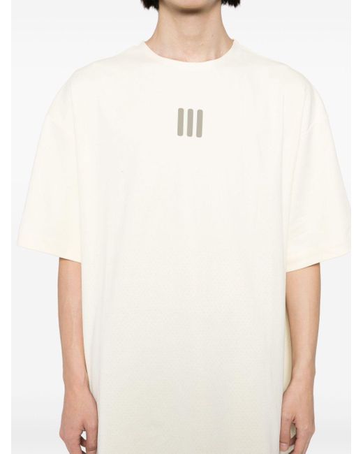 Adidas White Performance Jersey Tee