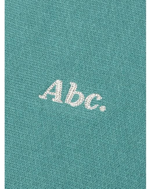 Advisory Board Crystals Green Logo-Embroidered Crew-Neck Sweatshirt for men