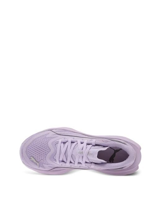 PUMA Purple Deviate Pure Nitro Running Shoes