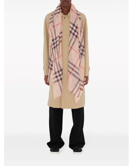 Burberry Natural Scarves Accessories