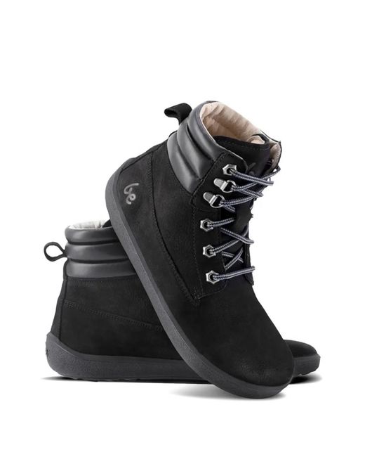 Be Lenka Black Nevada Lace-Up Boots