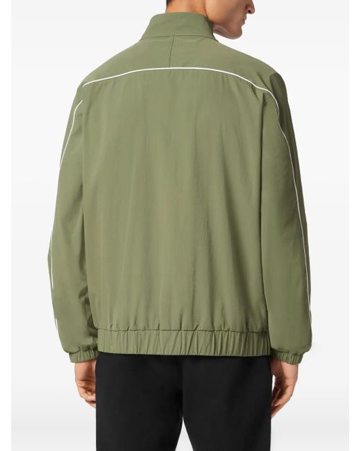 Philipp Plein Green Logo-Print Sweatshirt for men