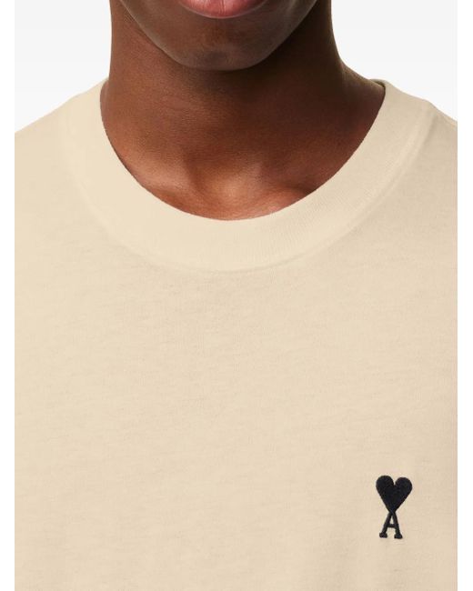 AMI Natural Ami De Coeur T-Shirt for men