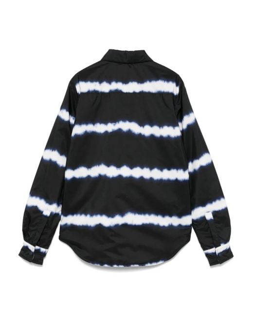 Aspesi Black Tie-Dye Jacket