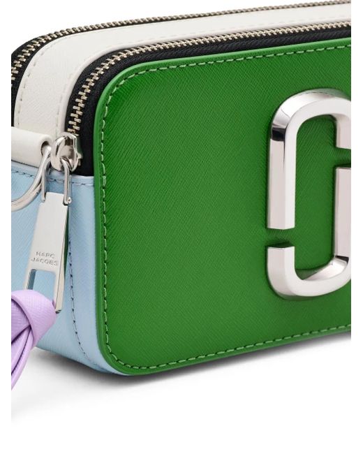 Marc Jacobs Green The Snapshot Crossbody Bag