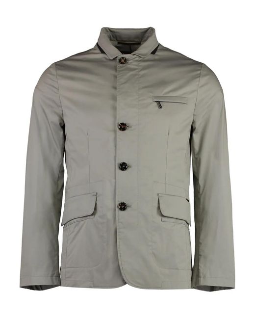 Moorer Gray Ghiberti-Km Jacket for men