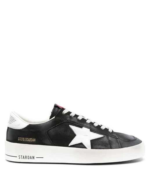 Golden Goose Deluxe Brand Stardan Sneakers mit Stern-Patch in Black für Herren