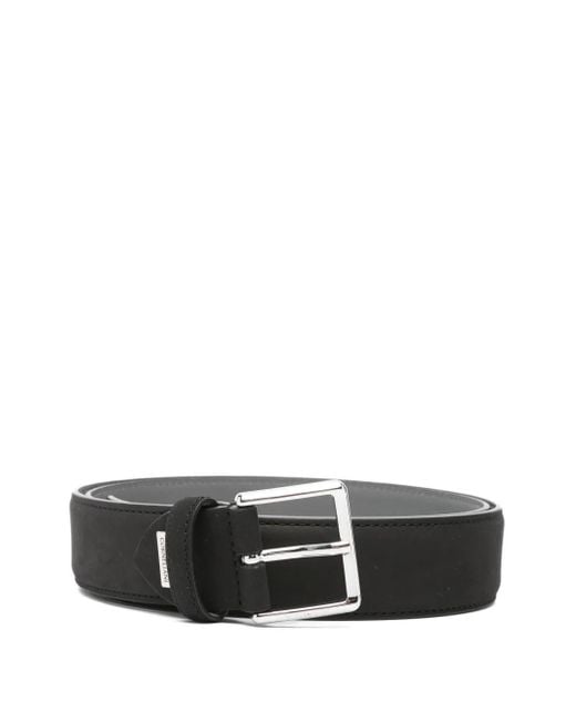 Ceinture À Boucle Carrée Corneliani pour homme en coloris Black