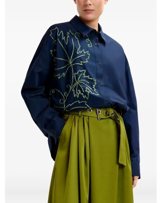 Gonna Con Cintura di Essentiel Antwerp in Green