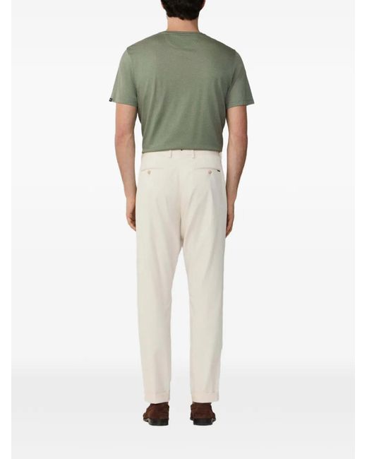 Hackett Natural Eton Double-Pleat Trousers for men
