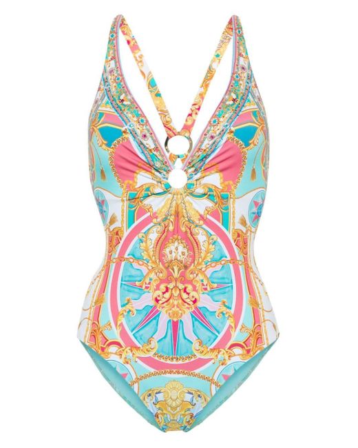 Camilla Blue Sail Away With Me Swimsuit