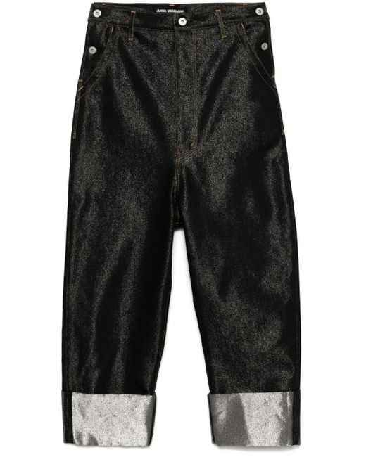 Junya Watanabe ラメ ジーンズ Black