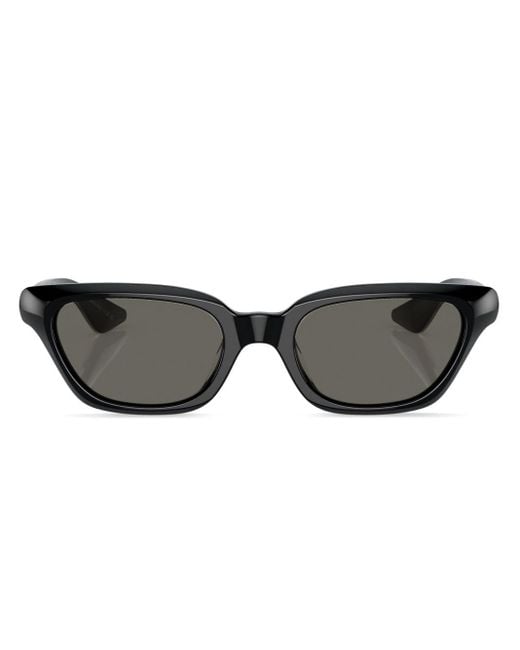 Oliver Peoples Black Cat-eye Frame Sunglasses
