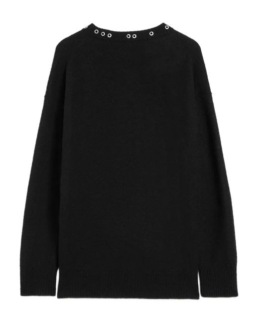 Pull À Détails D'Œillets Jil Sander pour homme en coloris Black