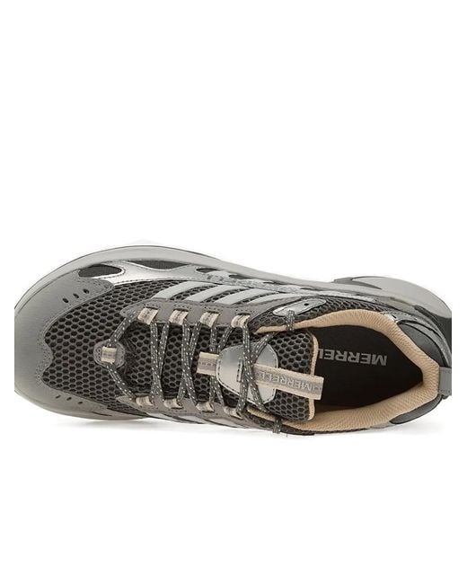 Merrell Gray Striped Panelled Sneakers for men