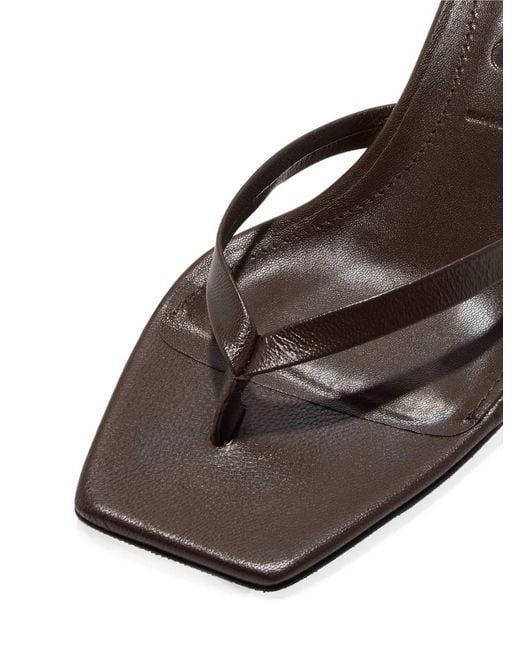 Aeyde Brown 75Mm Solange Heeled Sandals