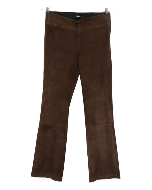 Arma スエードパンツ Brown