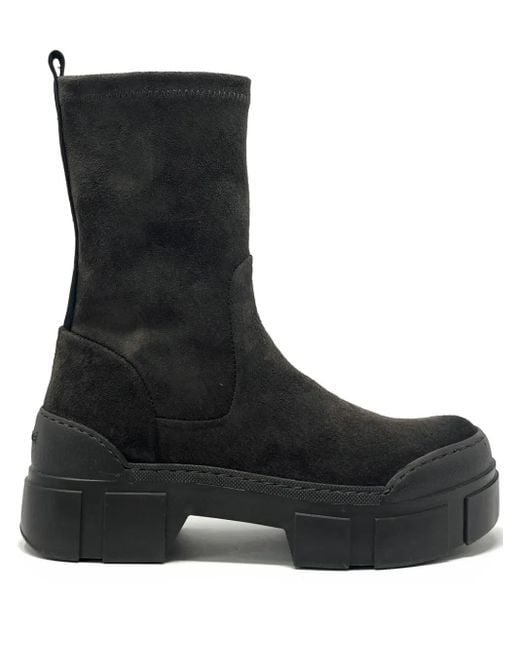 Botas de ante con plataforma Vic Matié de color Black