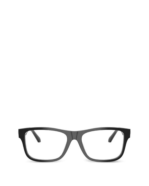 Versace Brille Mit Eckigem Gestell in Black für Herren