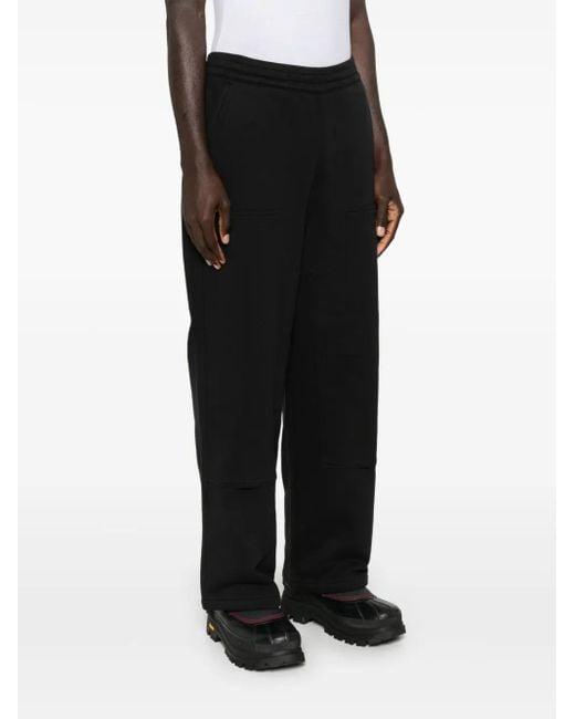 Carhartt Black Logo-Patch Track Pants for men