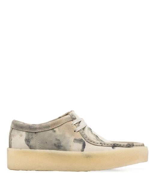 Clarks White Wallabee Ankle Boots for men