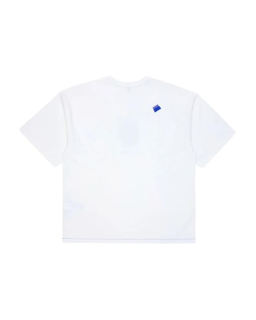 Adererror Blue Cotton T-Shirt
