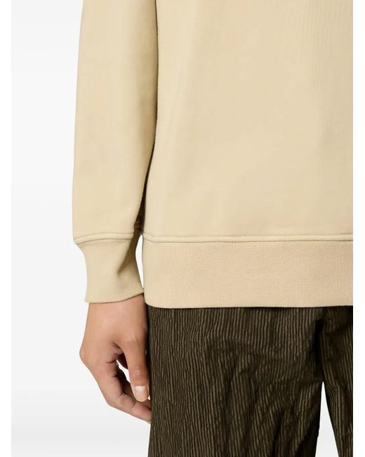 Sweat À Patch Logo Stone Island pour homme en coloris Natural