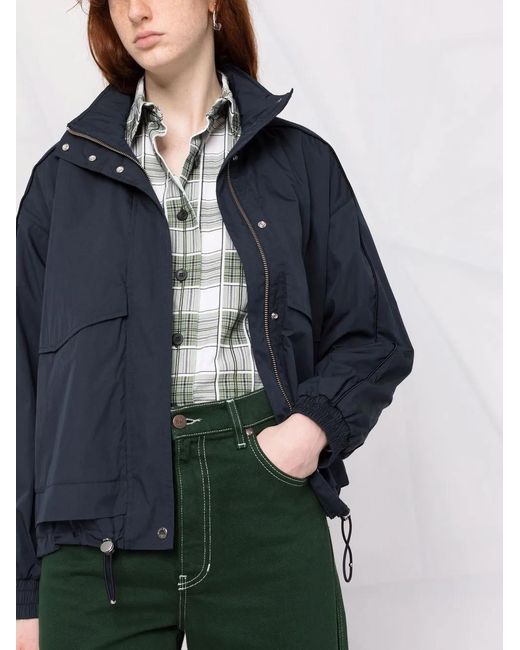 Woolrich Blue Kendall Zip-Front Jacket