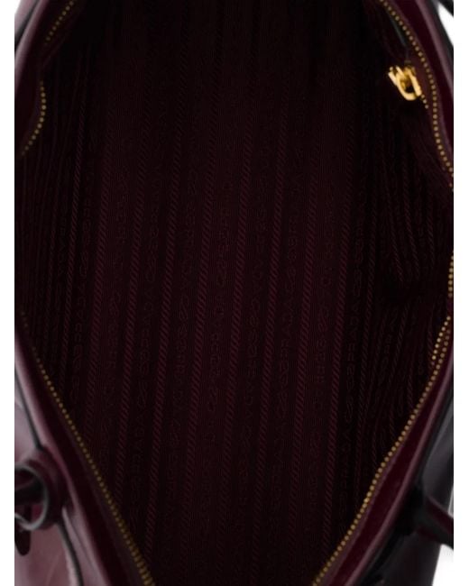 Prada Purple Bonnie Extra-Large Leather Bag