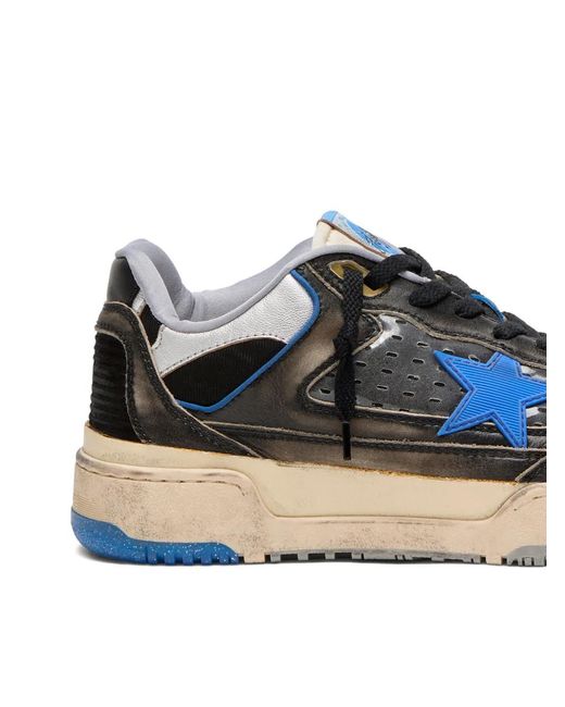 Golden Goose Deluxe Brand Blue Forty2 Sneakers for men