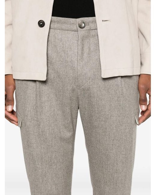 メンズ Tagliatore カーゴパンツ Gray