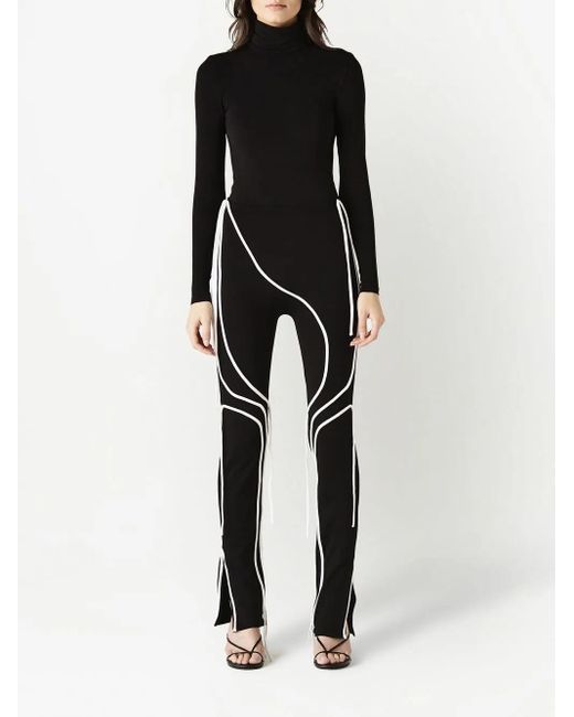 OTTOLINGER Black Cut-out Knit leggings