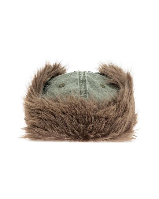 M I S B H V Green Sankt Moritz Fur Cap