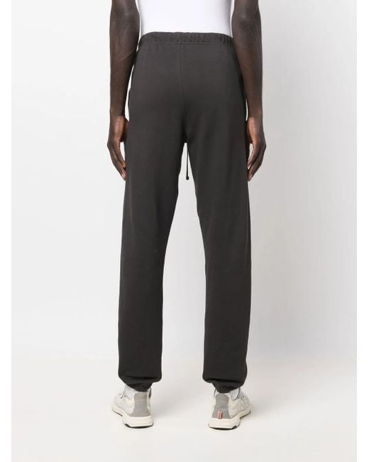 Fear Of God Black Slim-Cut Track Pants for men
