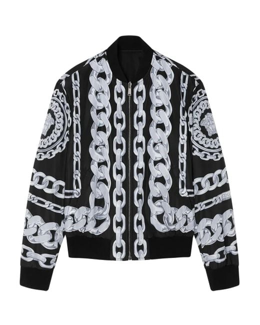 Versace Black Coats for men