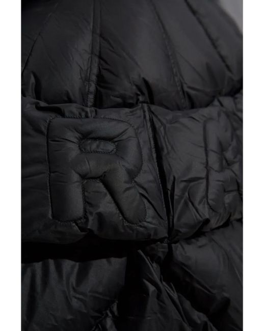 RAXXY Blue Panelled Puffer Jacket