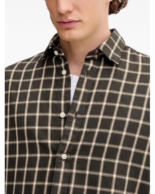 Marc O' Polo Gray Checked Shirt for men