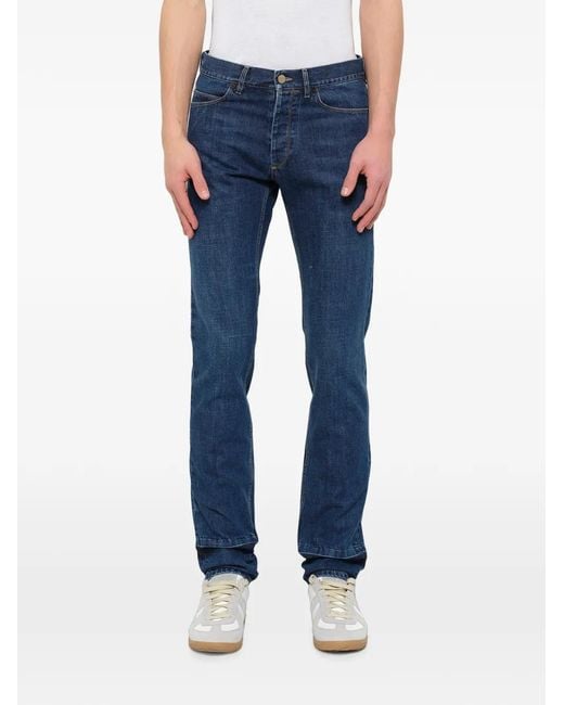 Lanvin Blue Five-Pockets Jeans for men