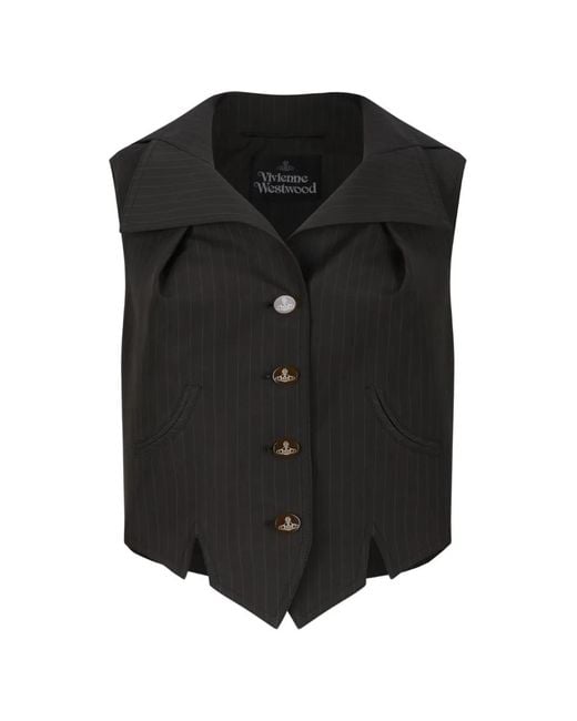 Vivienne Westwood Black Sleeveless Jacket