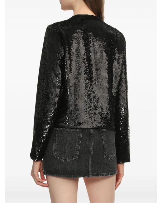 IRO Black Luzia Biker Jacket