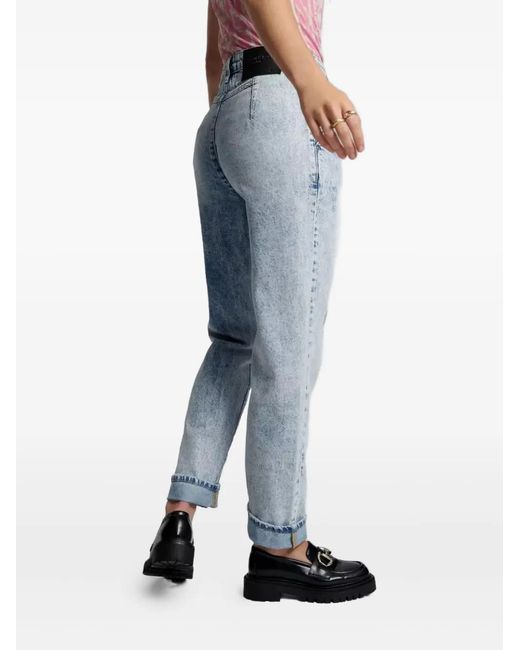One Teaspoon Jeans Met Knoopsluiting in het Blue