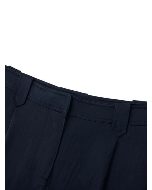 Shanghai Tang Black Pleated Trousers