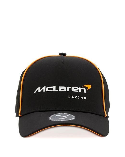 PUMA Black Mclaren Racing Baseball Cap for men