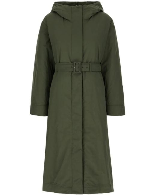 Weekend by Maxmara リバーシブル パーカーコート Green