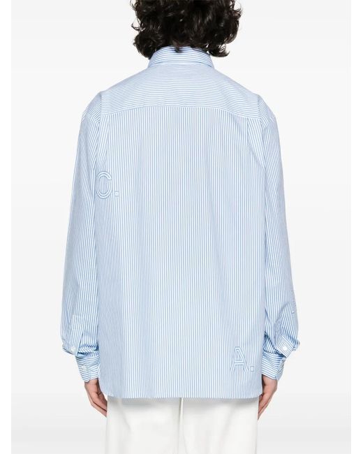 A.P.C. Blue Chemise Malo for men